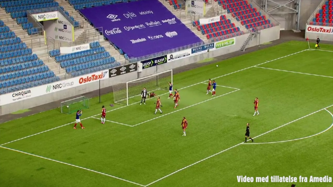 - Vi spiller en veldig god førsteomgang